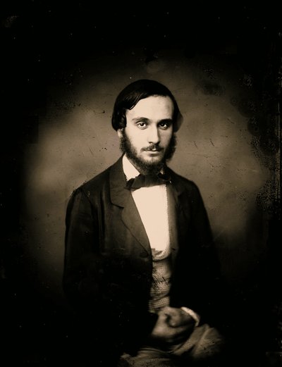 Portrait of Eugene Trutat as a Young Man by Nadar